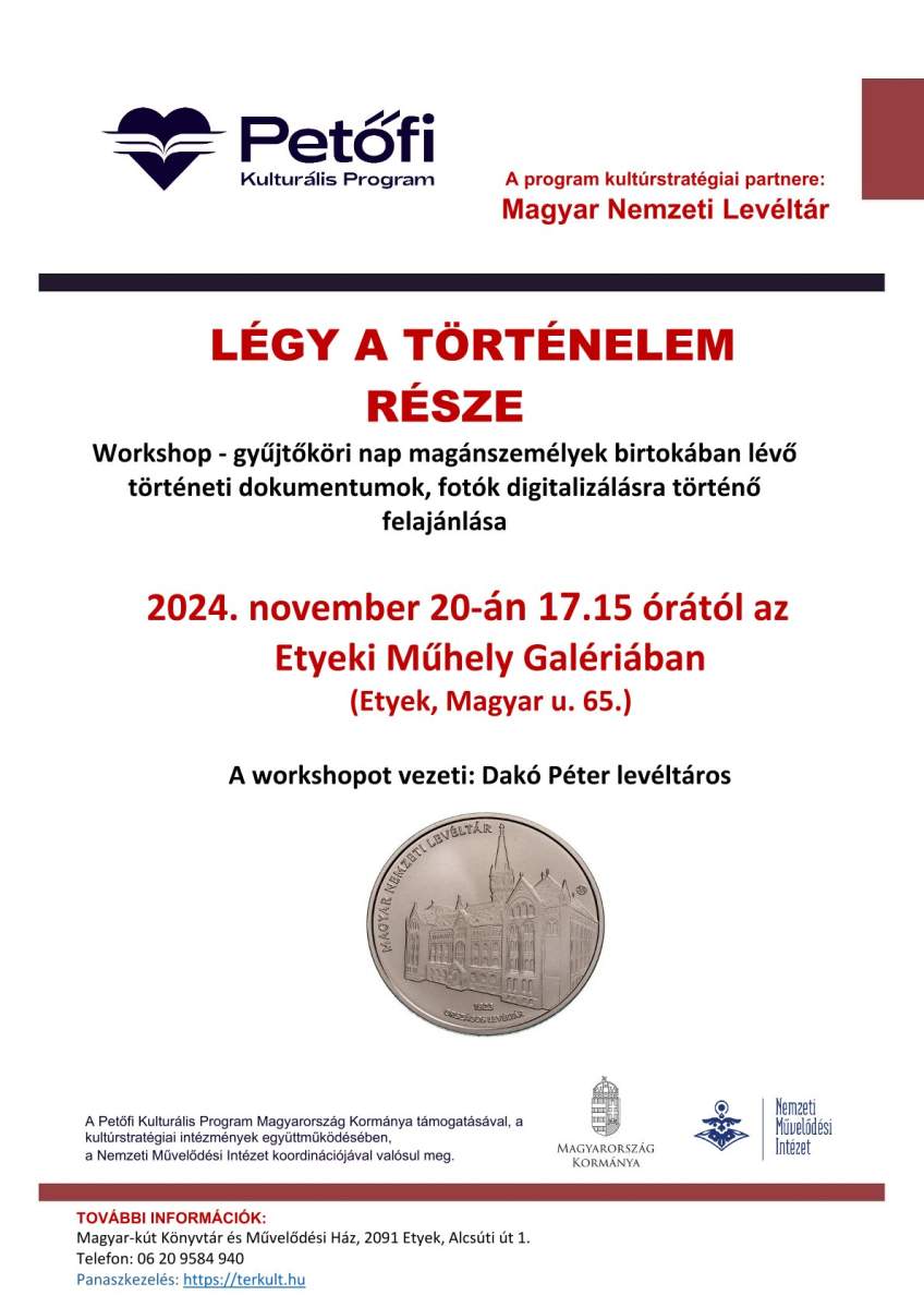 Légy a történelem része!